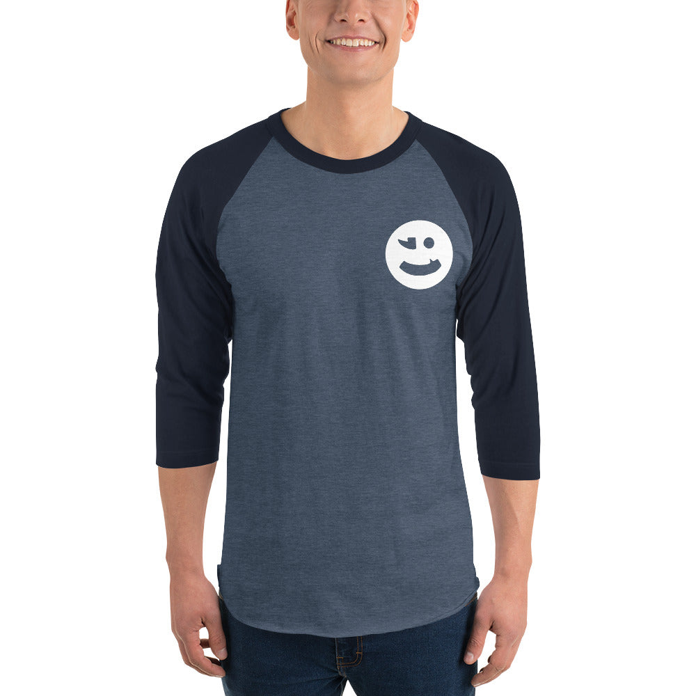 3/4 sleeve raglan shirt