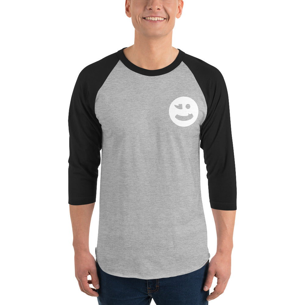 3/4 sleeve raglan shirt